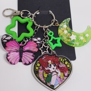 Handmade Sailor Moon Sailor Jupiter Keychain